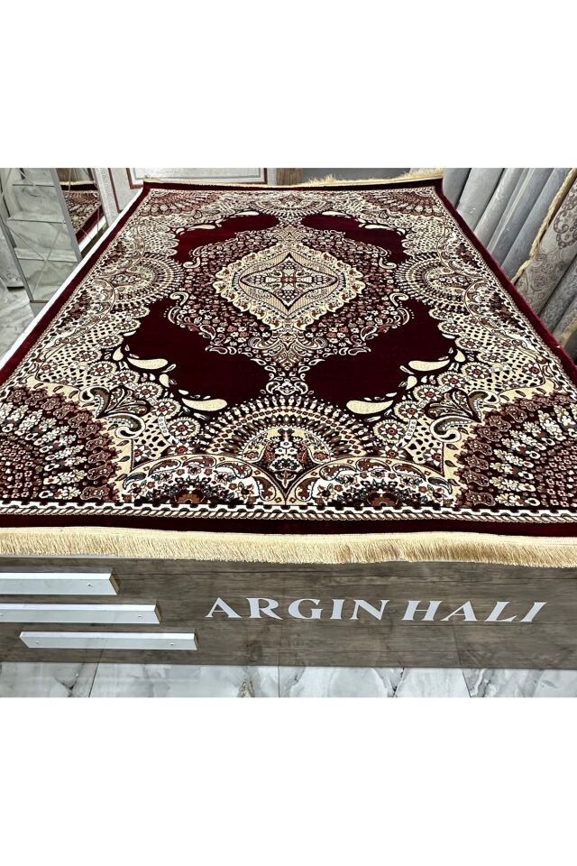 Etnik Desen Bordo Halı ARGIN HALI