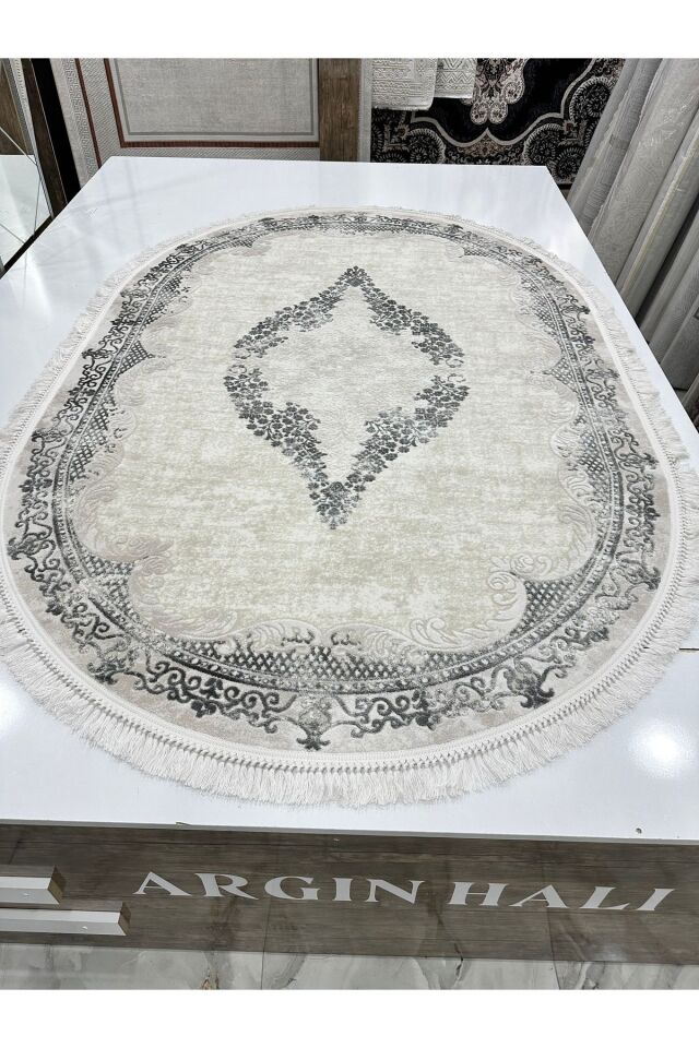 Oval Akrilik Halı