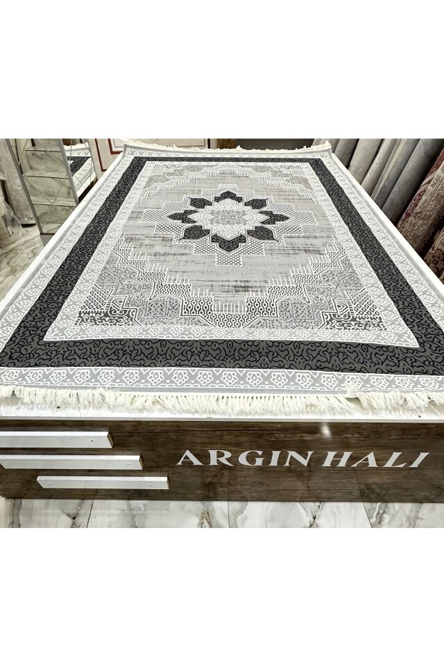 Salon Halısı Gri Lacivert ARGIN HALI