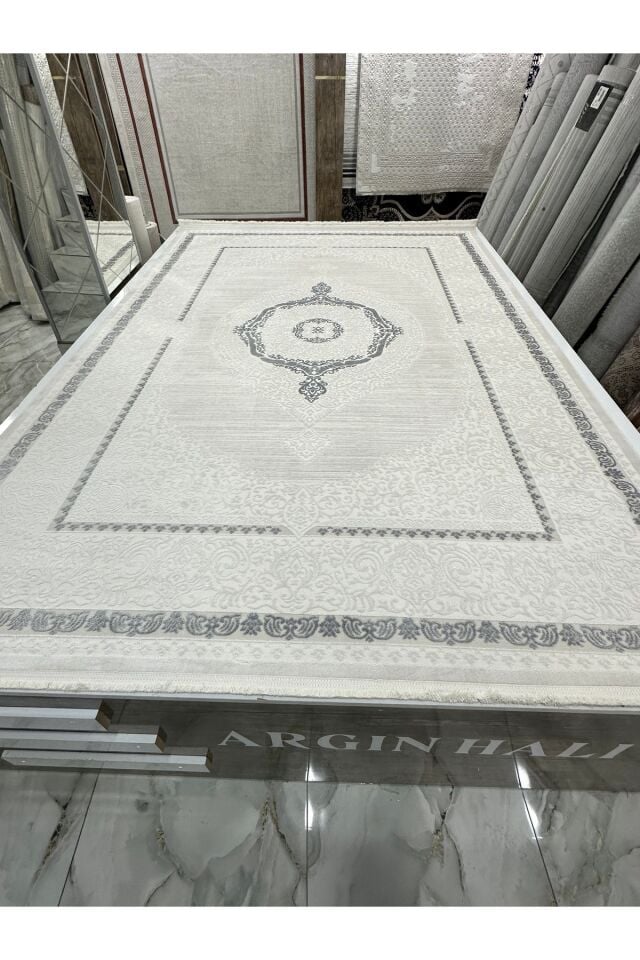 Gri Halı | Bambu Halı