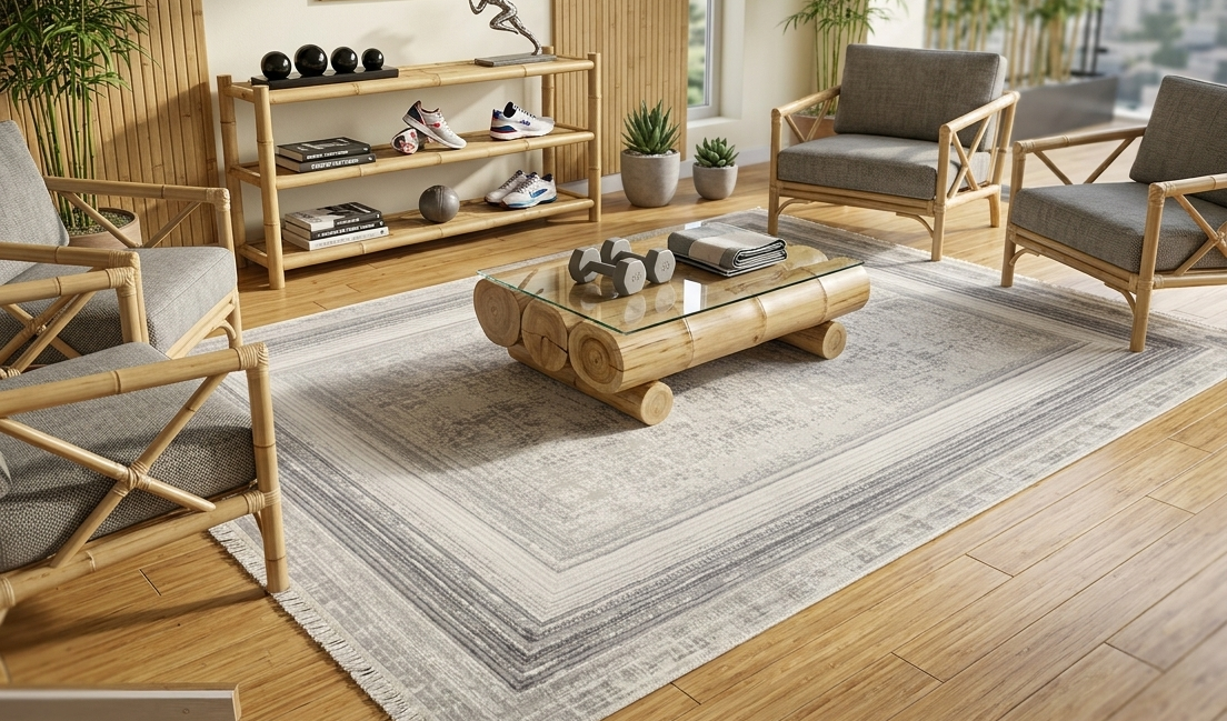 %100 Bambu Halı Modelleri
